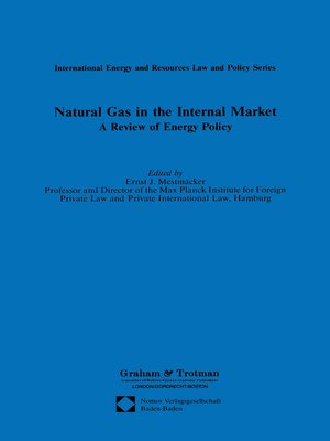 cover image of Natural Gas in the Internal Market